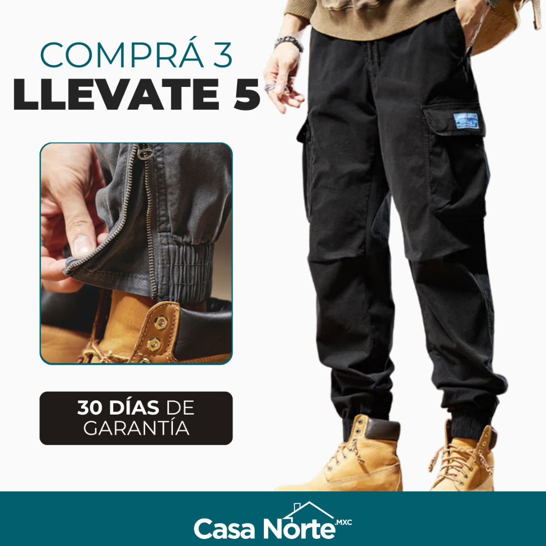 [Llevá 5, Pagá 3] Pantalón Masculino Falcon en Tela Táctica Militar y Algodón (¡Resistente y con Estilo!)